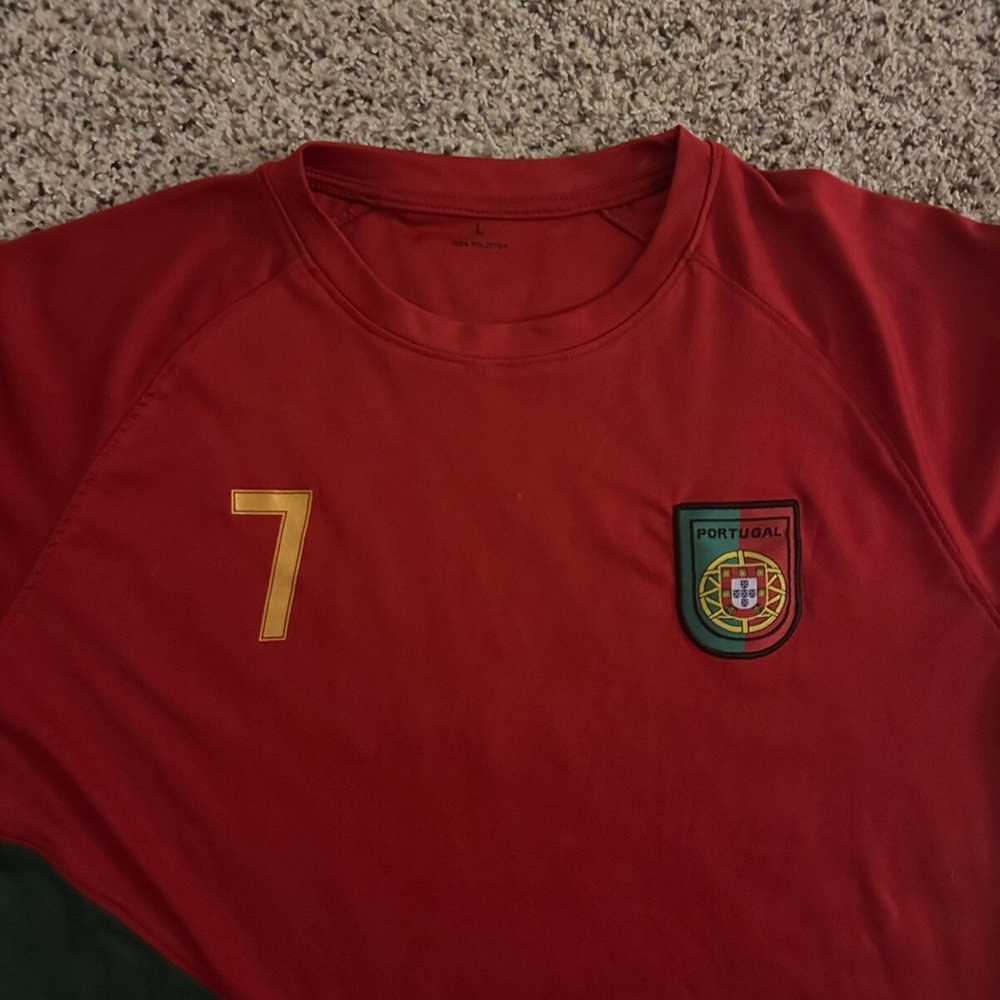 Soccer Jersey × Vintage Vintage Portugal Ronaldo … - image 3