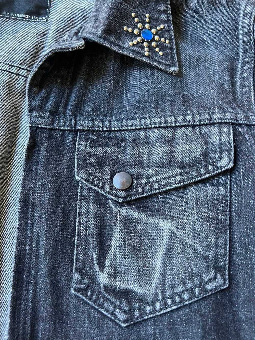 Number (N)ine Archive 00's Studded Jewel Jacket - image 5