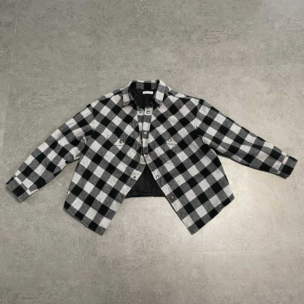 Balenciaga Balenciaga Swing Flannel Shirt Jacket - image 2