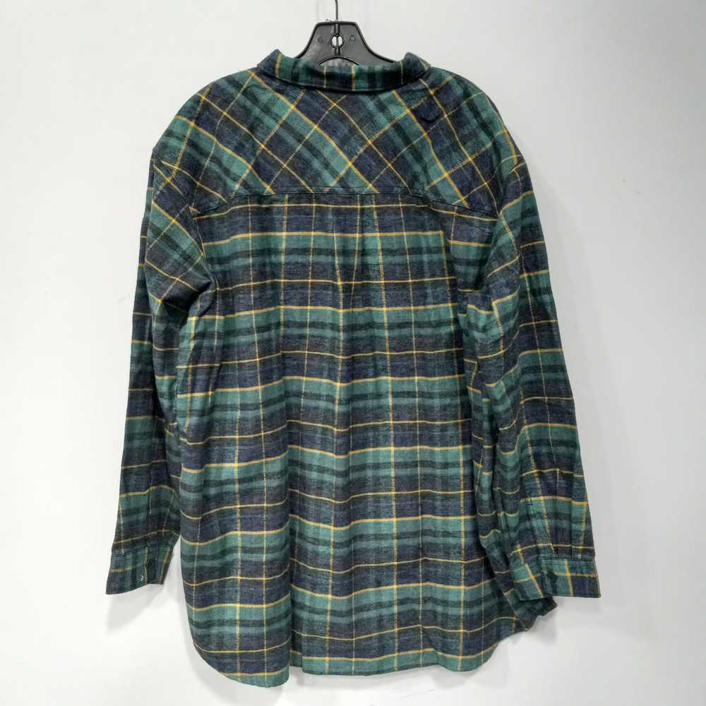 Eddie Bauer Men's Hemplify Flannel Shirt Size XXL - image 2