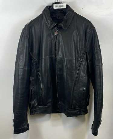 First Gear Black Leather Jacket - Size 2XLT - image 1