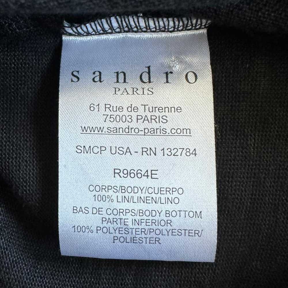 Sandro Linen mid-length dress - image 11