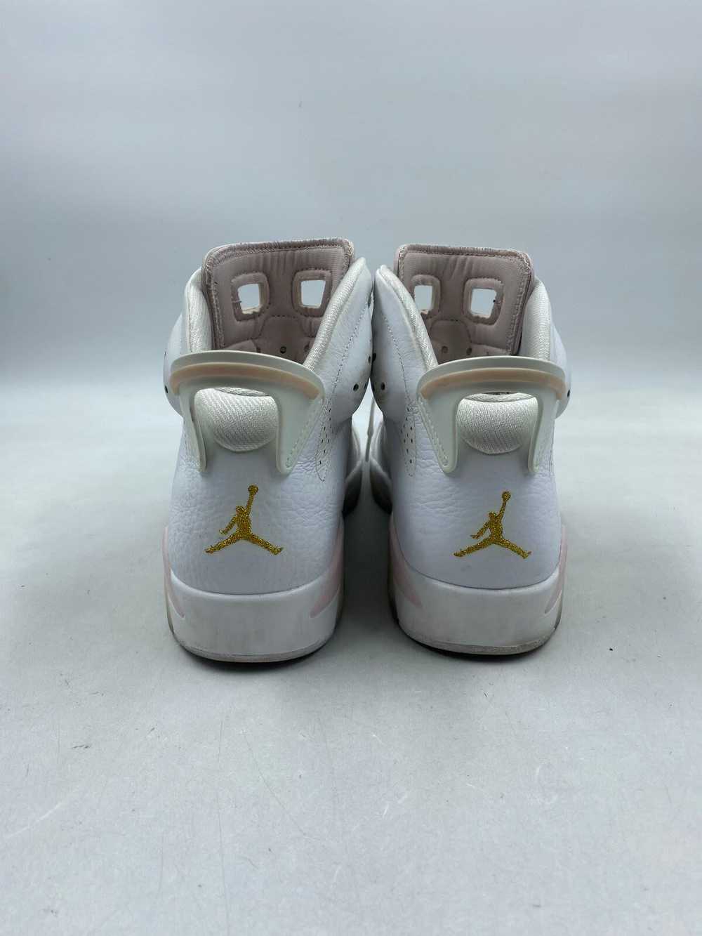 Nike Air Jordan 6 White Athletic Shoe Women 10 - image 4