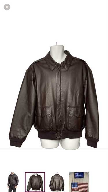 Us Air Force Leather A-2 flight jacket