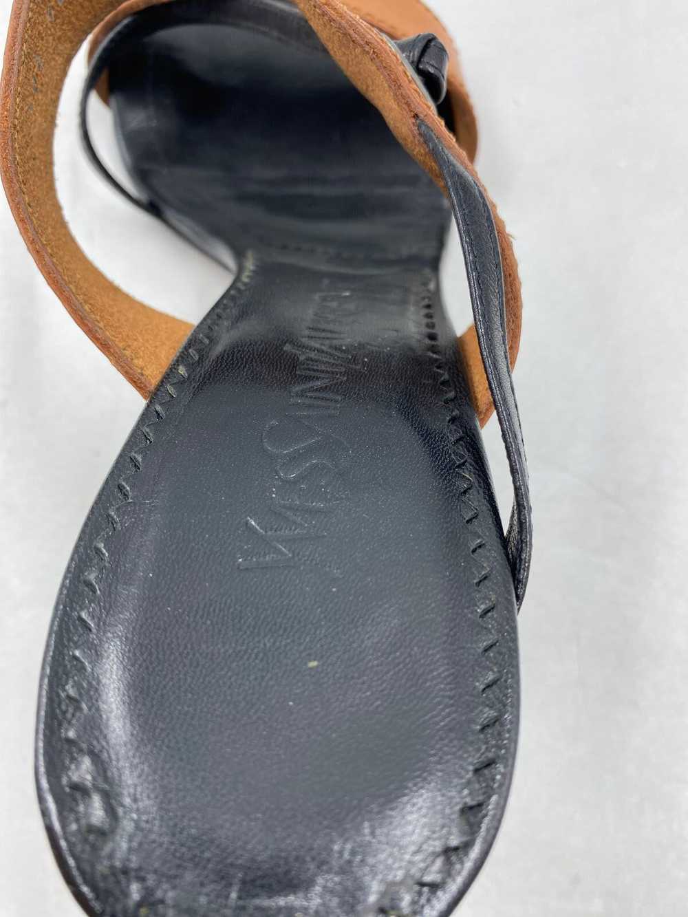 Authentic Yves Saint Laurent Brown Heel W 10 - image 5