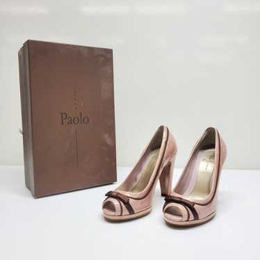 Linea Paolo Babe Light Pink Metallic Patent Leath… - image 1