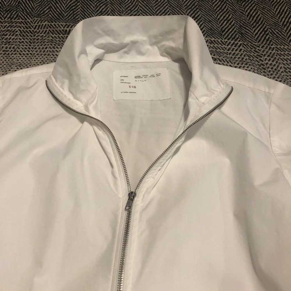 Camiel Fortgens Track Jacket Shirt White Cotton P… - image 2
