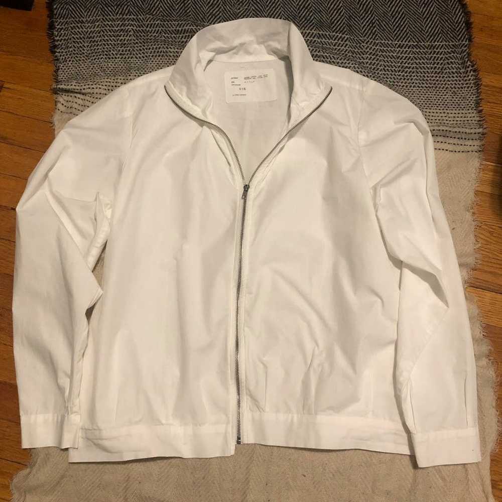Camiel Fortgens Track Jacket Shirt White Cotton P… - image 9