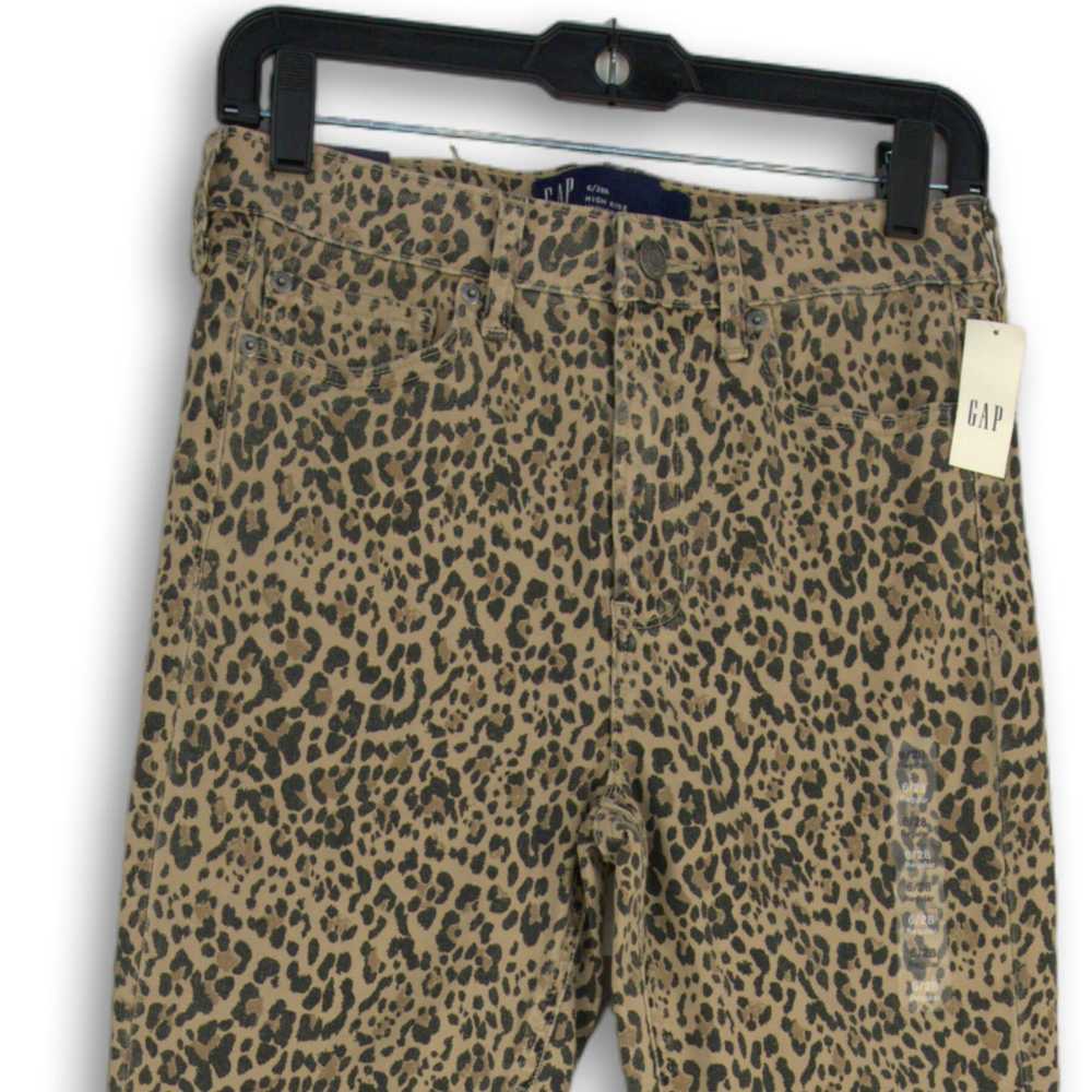 NWT Gap Womens Brown Black Leopard Print Legging … - image 3