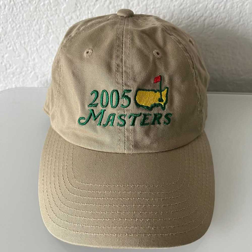 Vintage American Needle Masters Golf Cap Hat Adju… - image 1