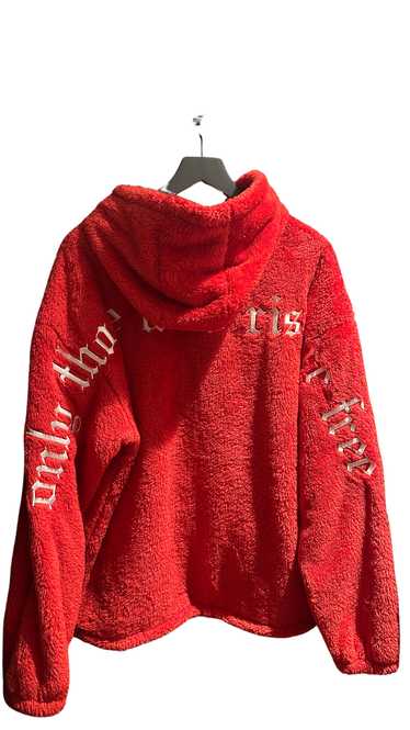 ASRV 0553. SHERPA RECOVERY HOODIE - AKIRA RED/WHIT