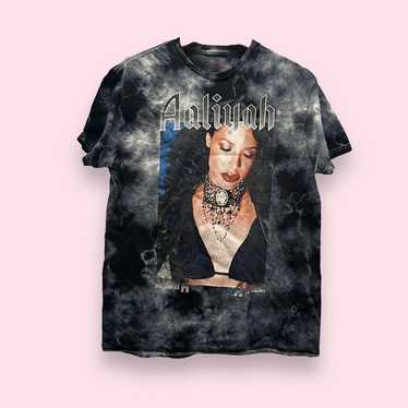 tie-dye aaliyah t-shirt M - image 1