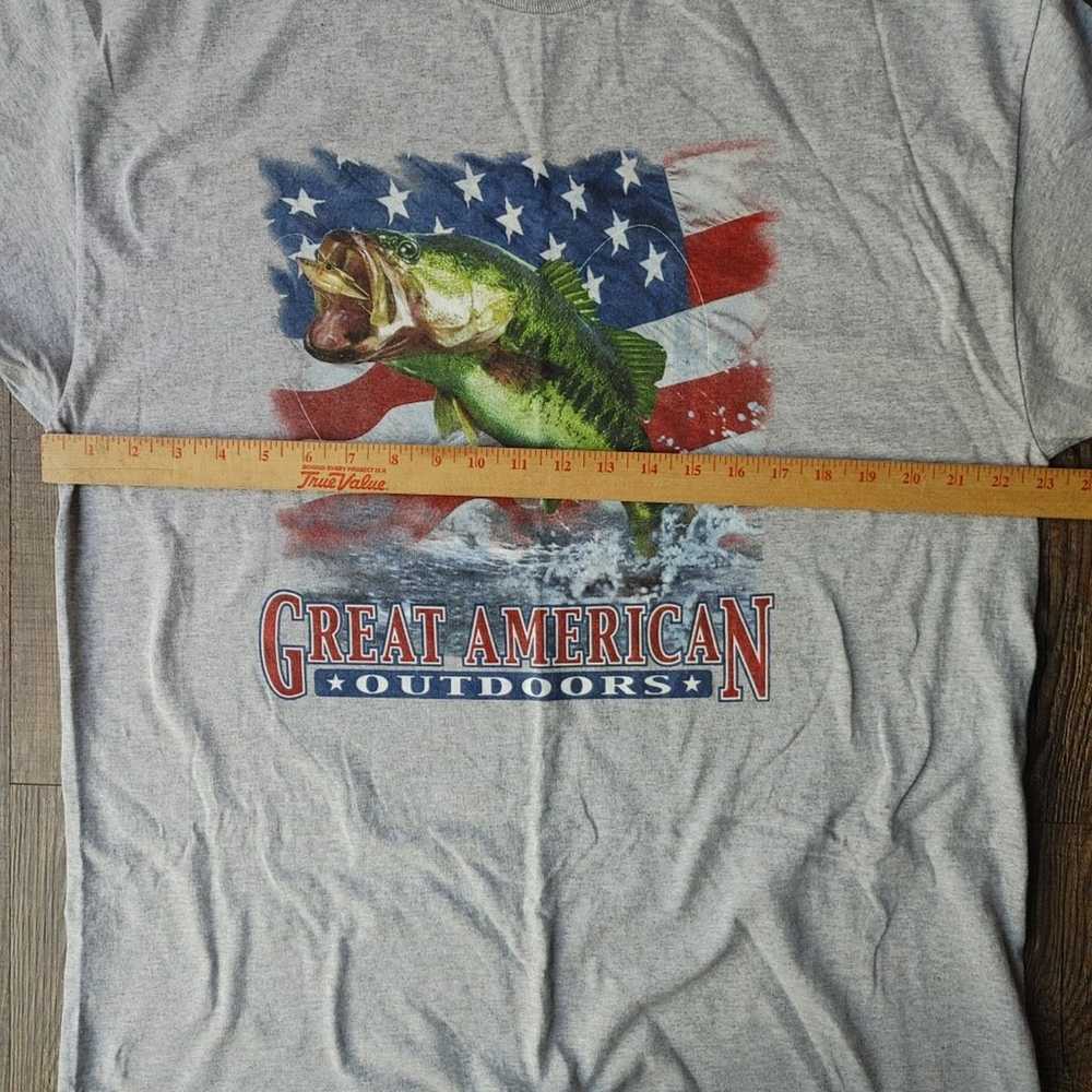 Vtg American Outdoors Large Mouth Bass Fishing Me… - image 4