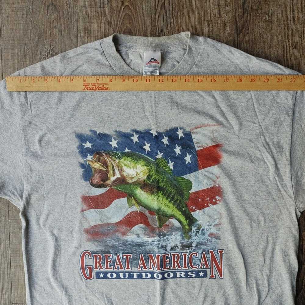 Vtg American Outdoors Large Mouth Bass Fishing Me… - image 5