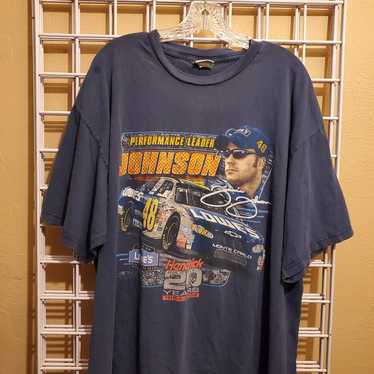 VTG Jimmie Johnson Lowes racing nascar t-shirt
