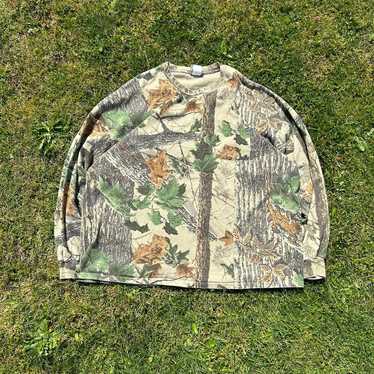 Vintage Jerzees Realtree Camouflage Hunting Pocket