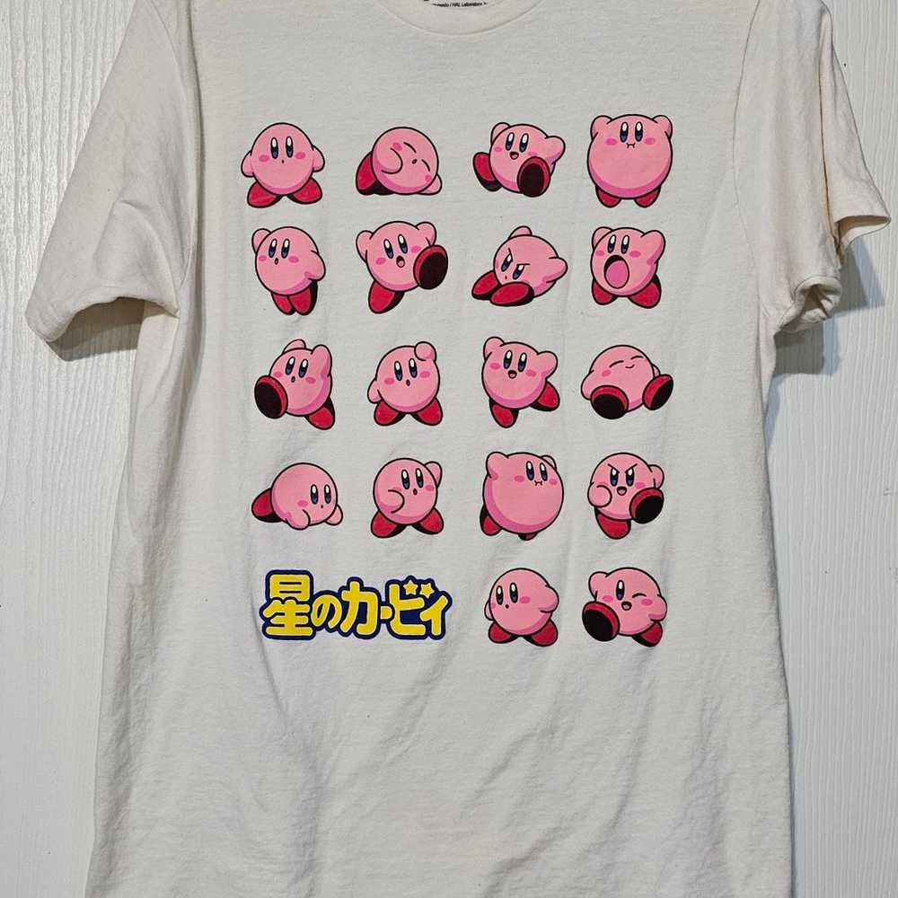 Kirby Nintendo Graphic T-Shirt Men's Size Medium - image 1