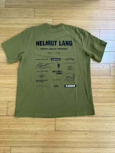 Helmut Lang Helmut Lang Cotton Green T-shirt Size 