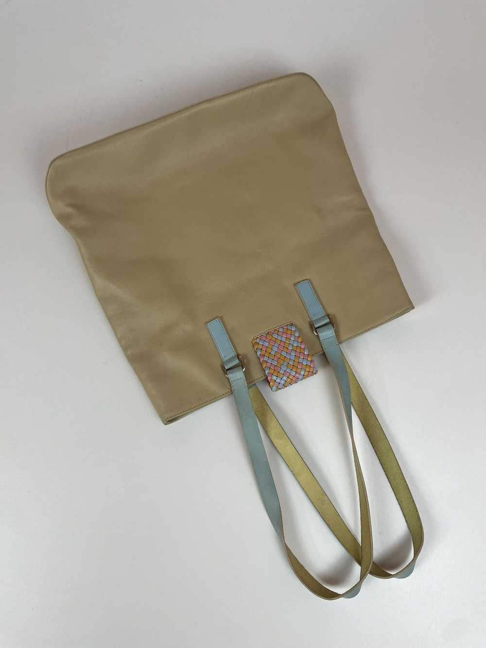 Daks London × Streetwear DAKS Leather Bag Beige /… - image 11