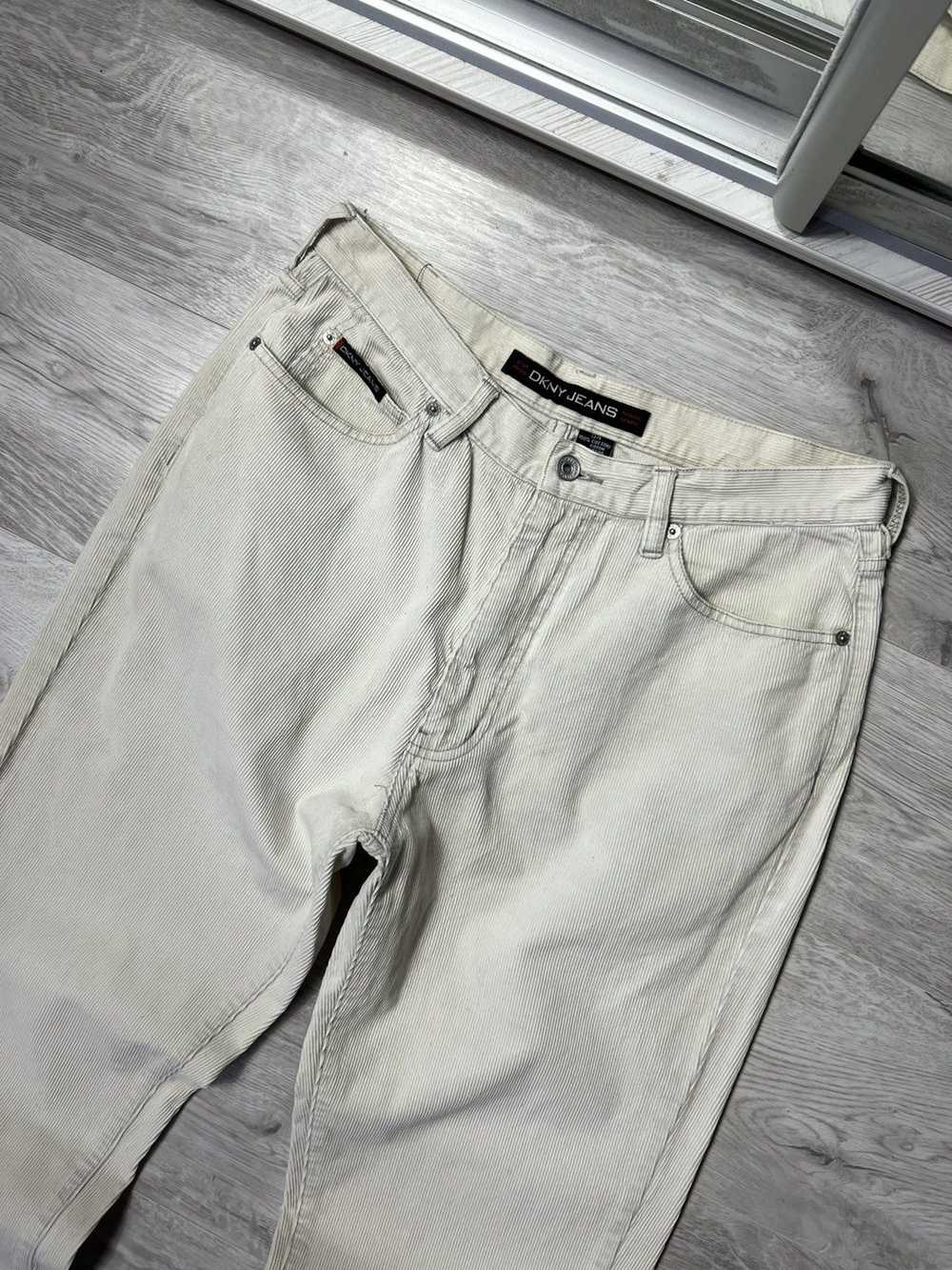 DKNY × Vintage Rare Vintage DKNY Jeans Flared Cor… - image 2