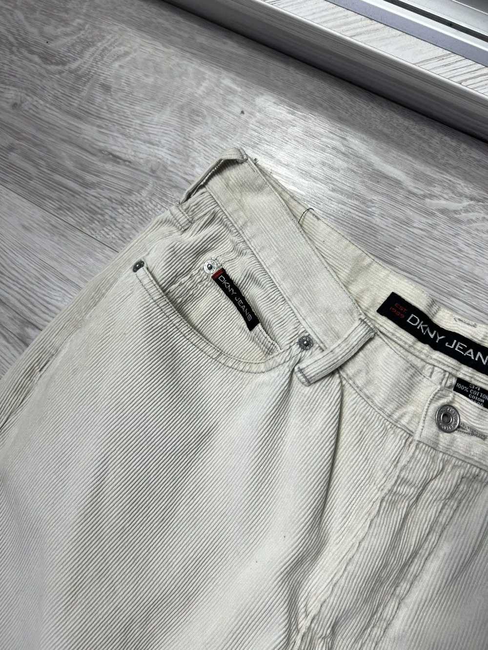 DKNY × Vintage Rare Vintage DKNY Jeans Flared Cor… - image 5