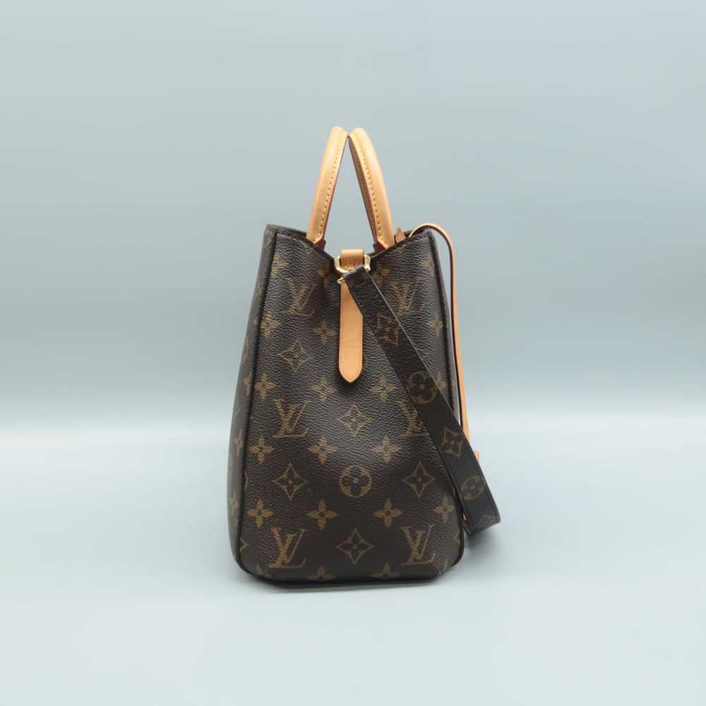 Louis Vuitton Montaigne leather satchel - image 2