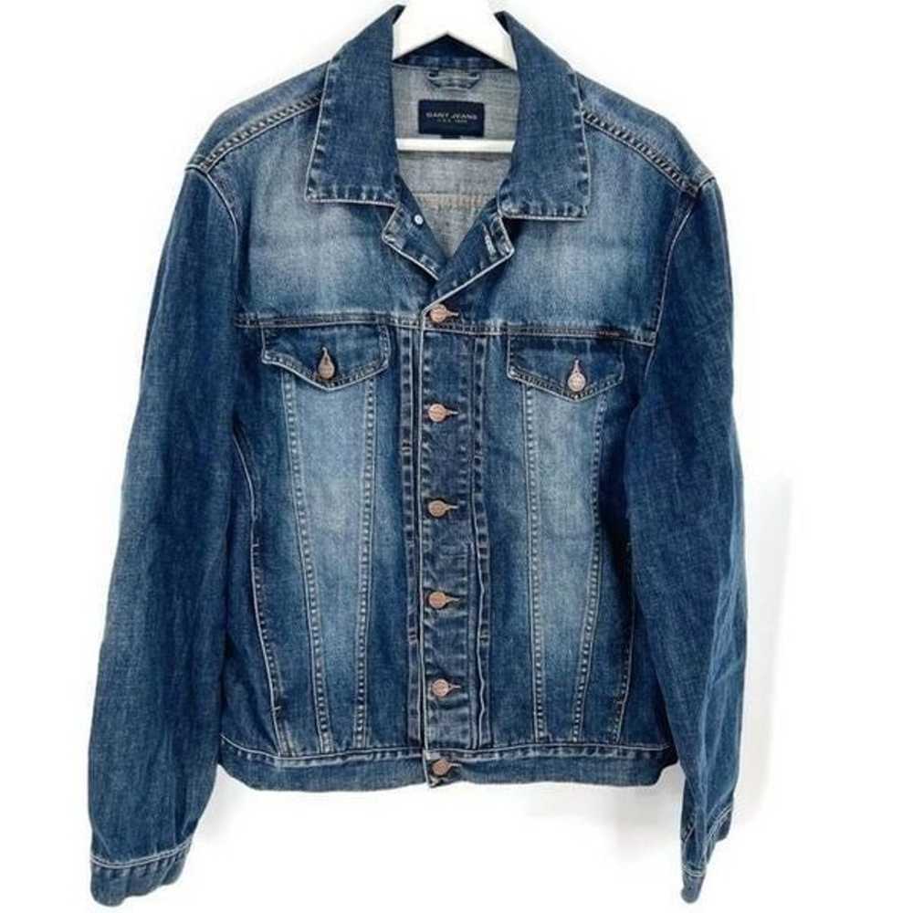 Gant Jeans USA Denim Jacket Stonewash Made in Ita… - image 1