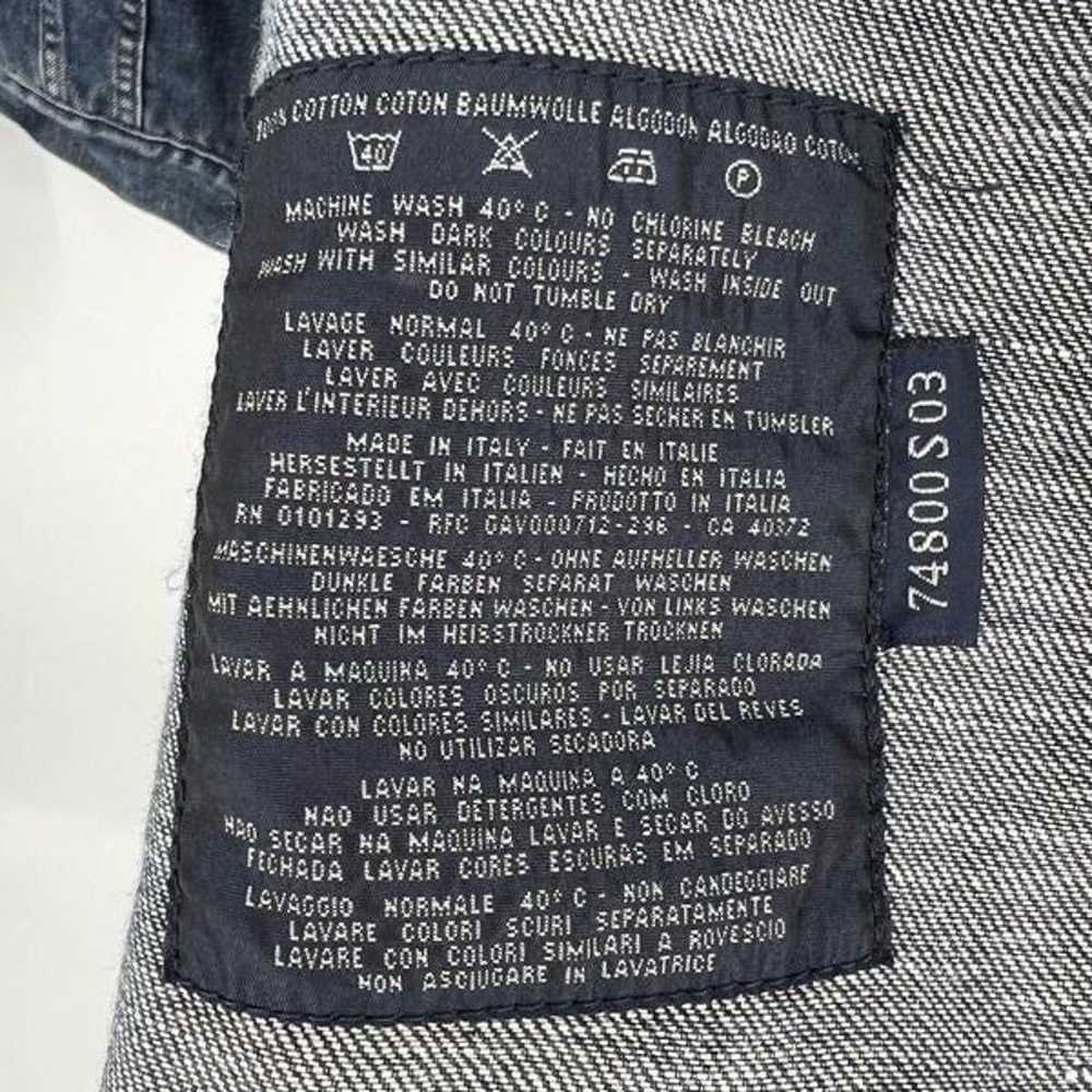 Gant Jeans USA Denim Jacket Stonewash Made in Ita… - image 6