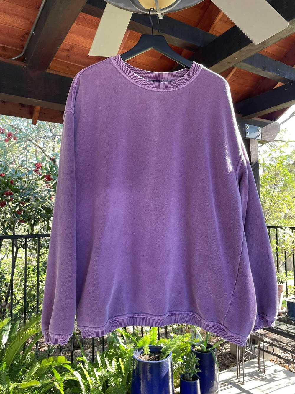 Vintage Vintage Faded Sweatshirt in Purple - image 1