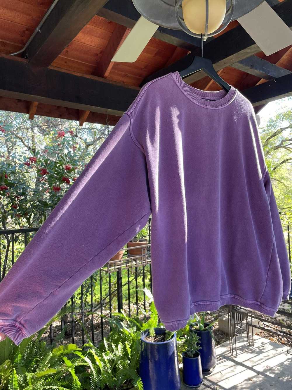 Vintage Vintage Faded Sweatshirt in Purple - image 2