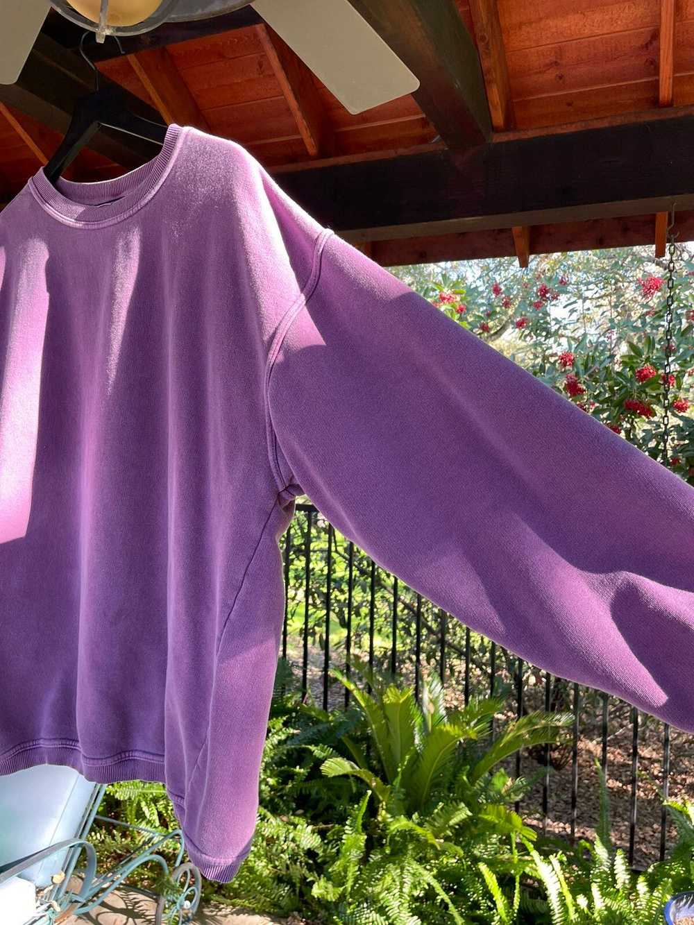 Vintage Vintage Faded Sweatshirt in Purple - image 3