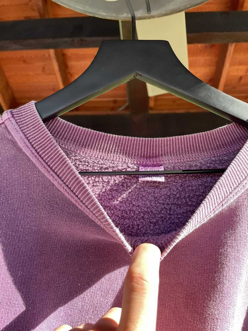 Vintage Vintage Faded Sweatshirt in Purple - image 4
