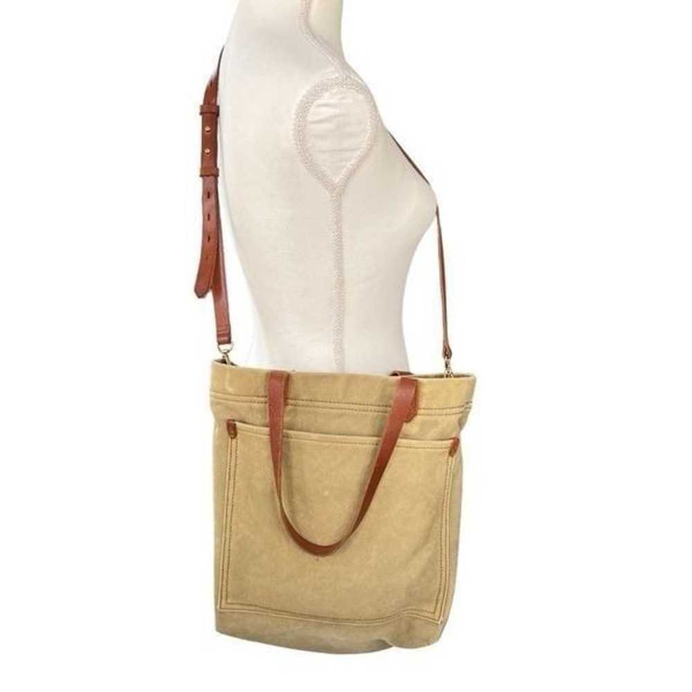 Madewell Medium Canvas Transport Tote with Crossb… - image 3