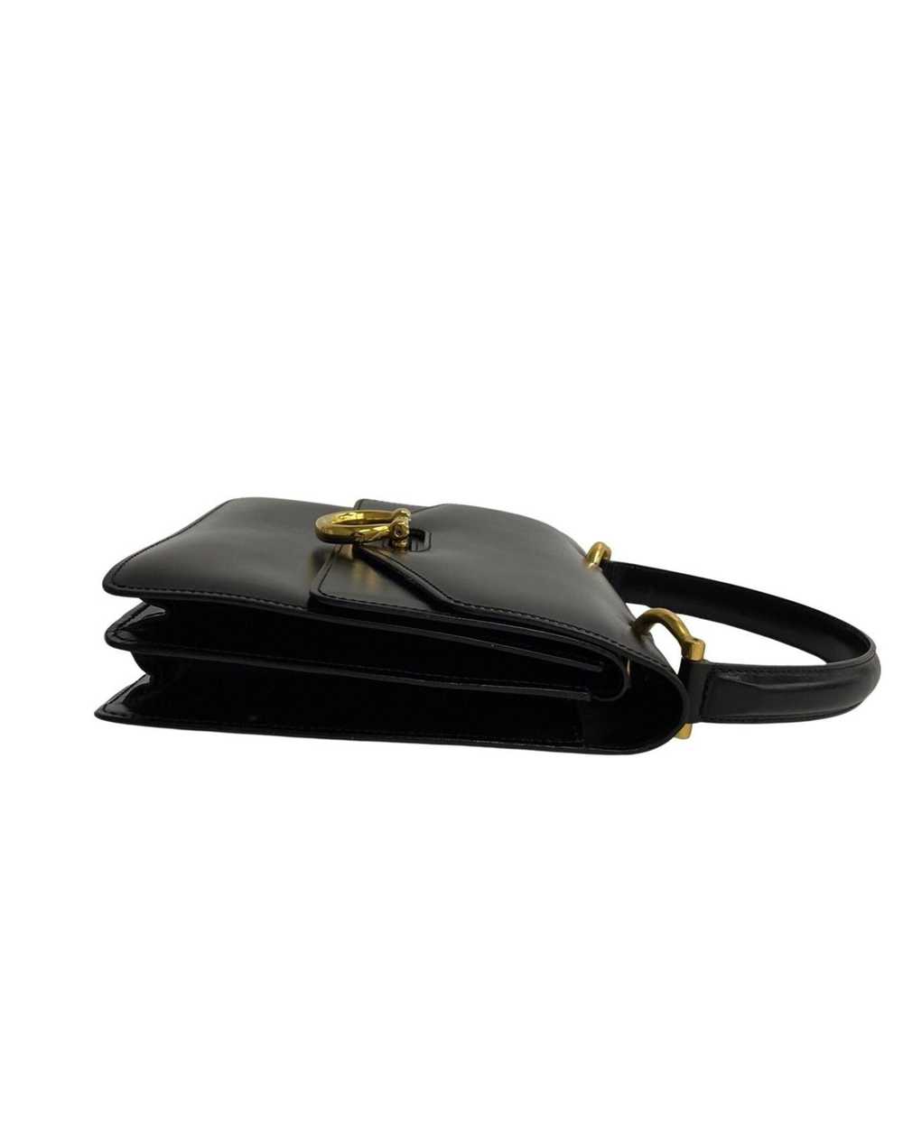 Celine Black Pony-style Calfskin Handbag - image 6
