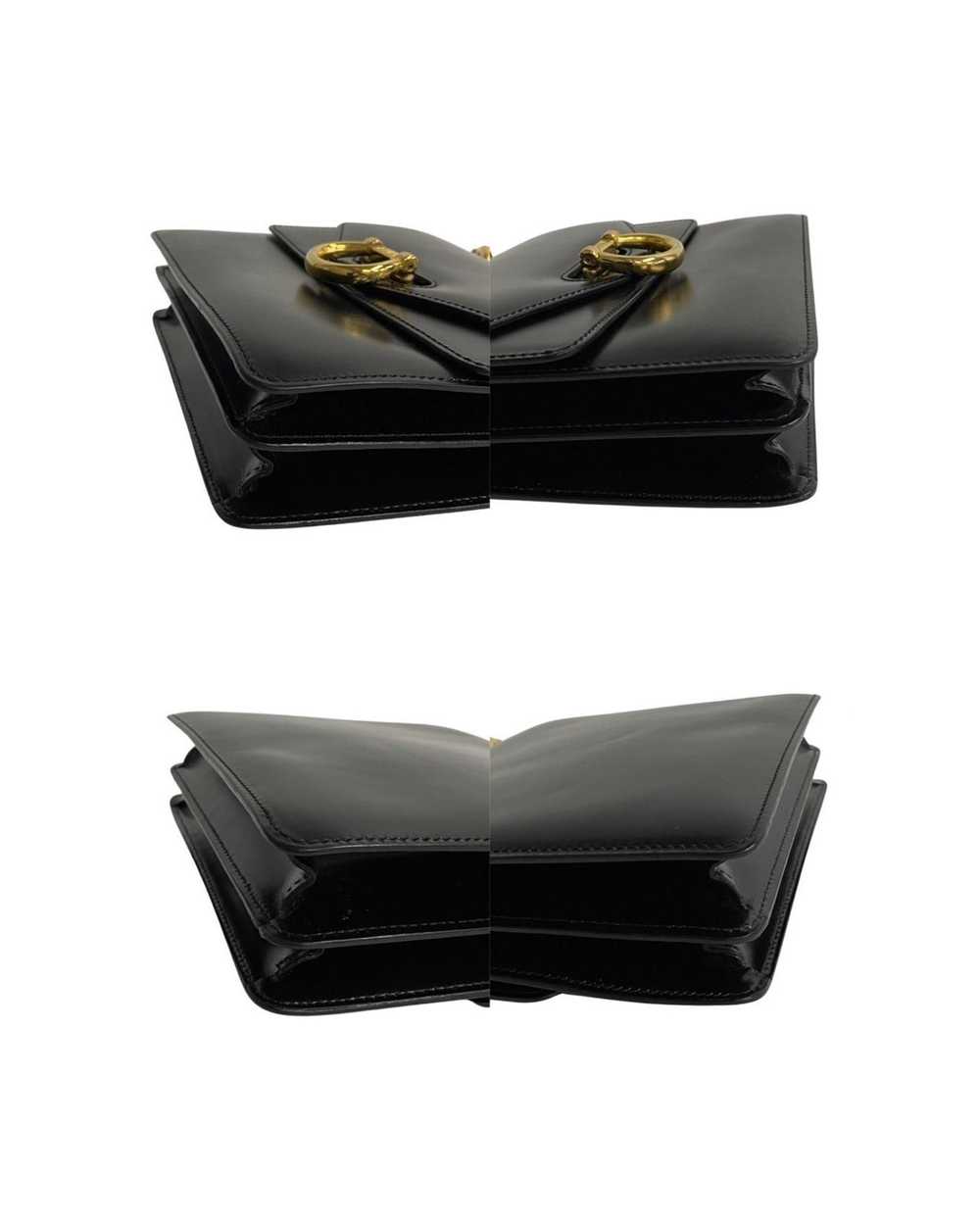 Celine Black Pony-style Calfskin Handbag - image 9