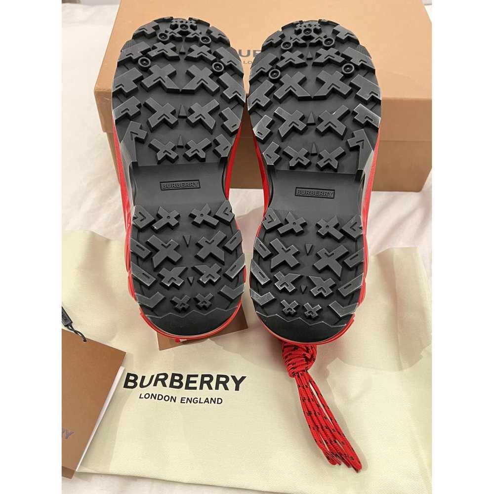 Burberry Arthur cloth low trainers - image 8