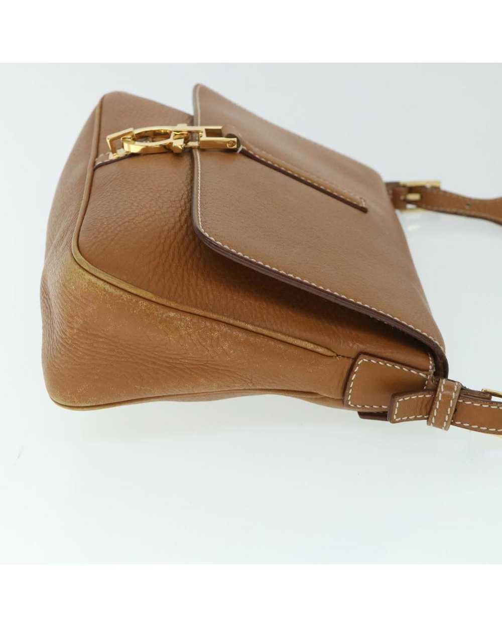 Salvatore Ferragamo Elegant Brown Leather Bag - image 4