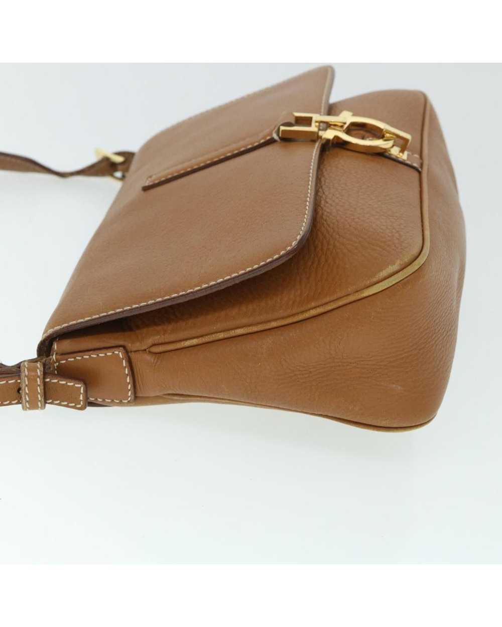 Salvatore Ferragamo Elegant Brown Leather Bag - image 5