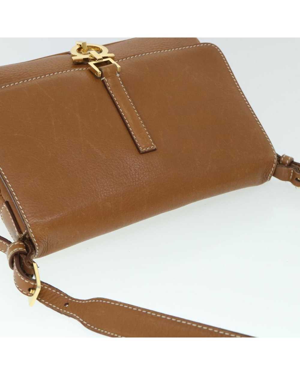 Salvatore Ferragamo Elegant Brown Leather Bag - image 6