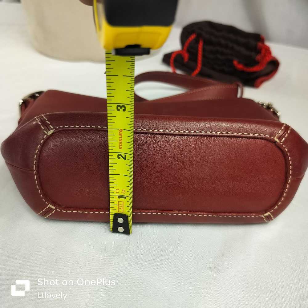 COACH NWOT SMALL, ZIP CLOSURE, LIPSTICK RED, TOTE… - image 4