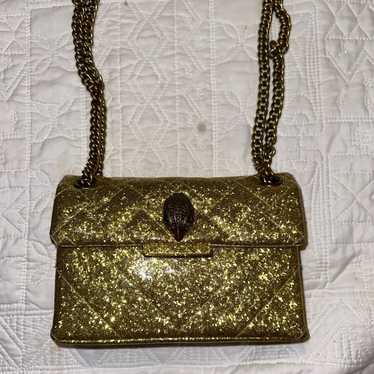 gold kurt geiger mini purse - image 1