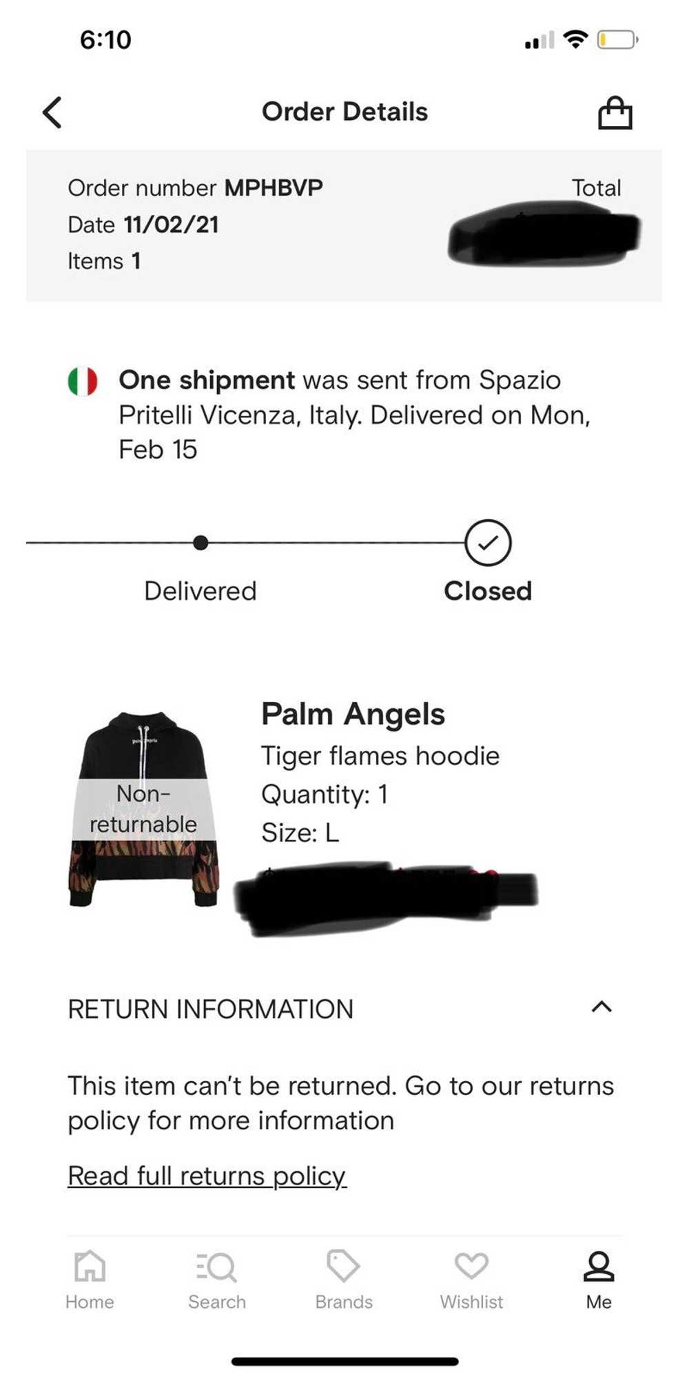 Palm Angels Palm Angles Tiger Flames Hoodie - image 11