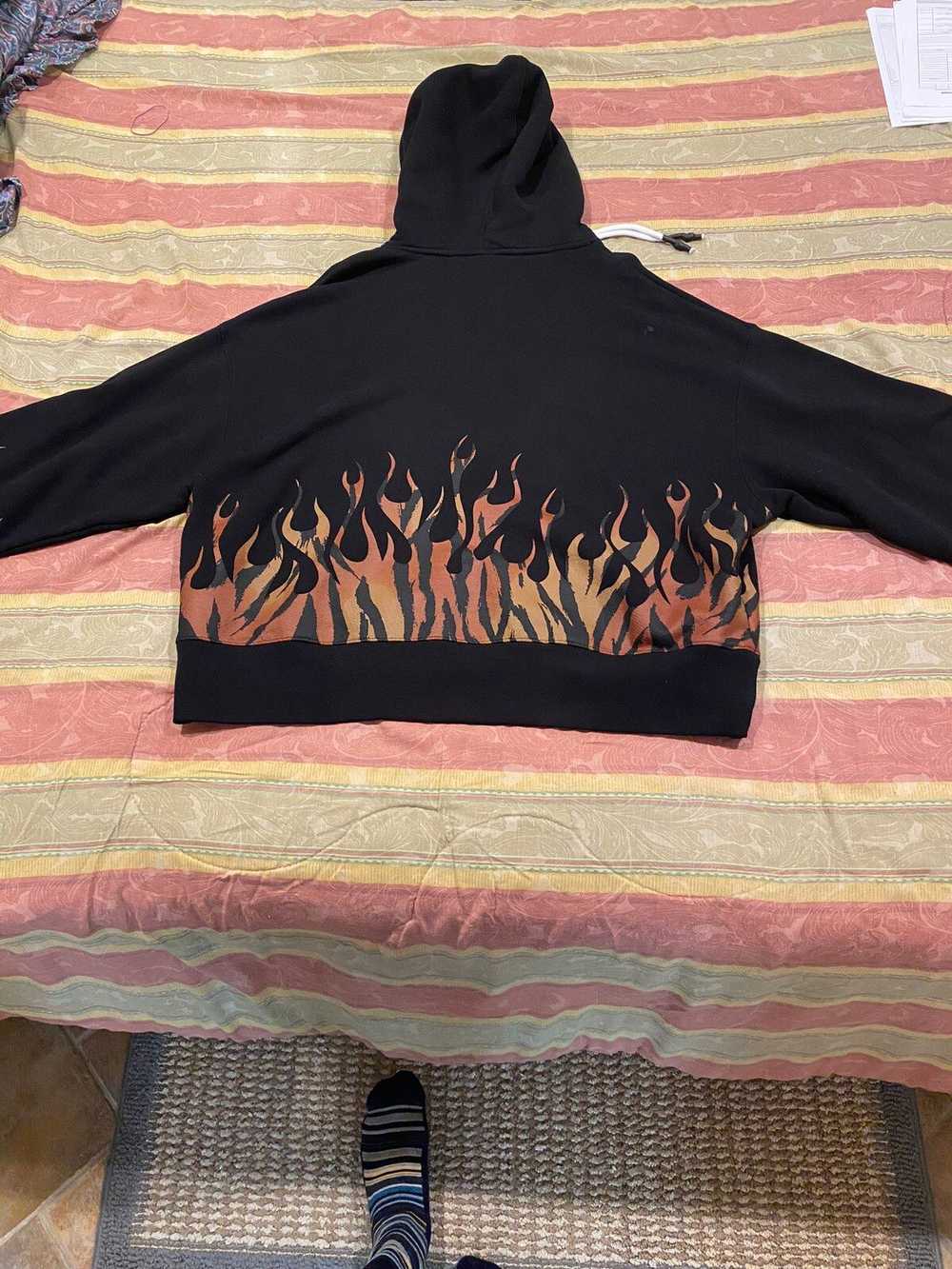 Palm Angels Palm Angles Tiger Flames Hoodie - image 2