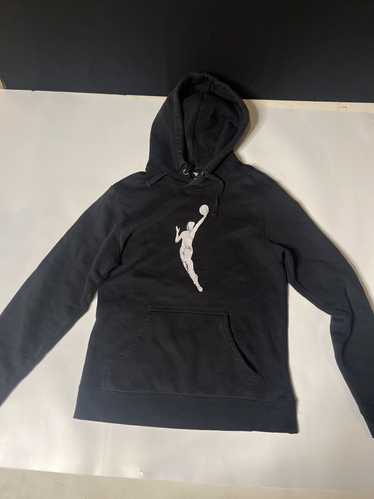 Streetwear WNBA Marble Logo Black Hoodie - image 1