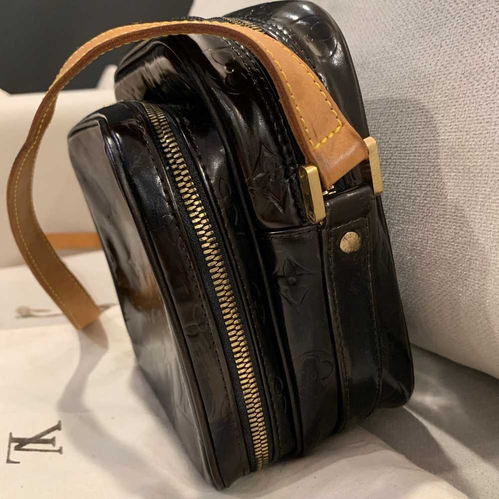 Louis Vuitton Black Vernis Crossbody Shoulder Bag… - image 4