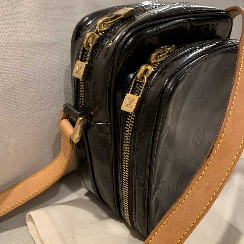 Louis Vuitton Black Vernis Crossbody Shoulder Bag… - image 5