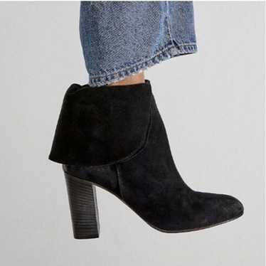 Free People Mila Women's Ankle Boots Heels Black … - image 1