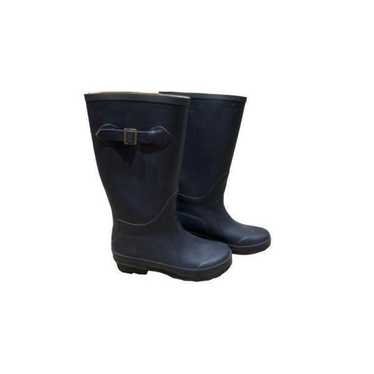 L.L. Bean Wellies Rain Boots women’s size 6 Dark B