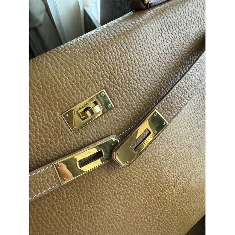 Hermès Kelly 35 leather handbag - image 2