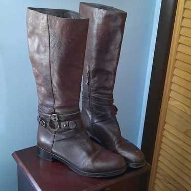 Via Spiga Gabrielle Knee High Riding Boots Size 9 - image 1